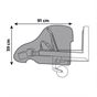 Lampa Trailer coupling cover PVC 91x59cm