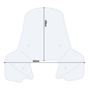 Windshield Givi 7057A Piaggio Medley 125/150 20-22 HD300