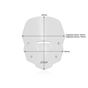 WRS Windscreen Touring Transparent 45,5 cm Honda Transalp 750