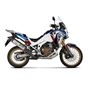 Akrapovic Slip On Titanium Honda Africa Twin 1100 20-23