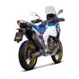 SC Projects Black Mat Slip On Exhaust Honda Africa Twin 1100