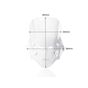 WRS Transparent Windscreen Honda CB500X 13-24