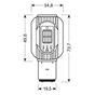 Lampa 9/32V Mega-Led 2 - 2 SMD x 12 chip - (S2) - BA20d - 1 pcs Built-in resistor