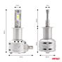 Amio LED H3 10-16V 72W 6.500K 7920lm