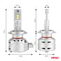 LED Headlights X2 Series H7/H18 AMiO-02973