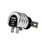 ΛΑΜΠΕΣ LED H3 H-SERIES 9>18V 42W 6500K 3600lm +200% CSP LED  AMiO - 2 TEM.