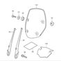 Honda Windshield Kit SH150 2024 NHB44P