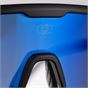 Oxford Pave Black Frame Blue Mirror Lens Sunglasses