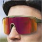 Γυαλιά Ηλίου Oxford Pave Frame Orange Mirror Lens Sunglasses