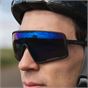 Oxford Sentiero Black Frame Blue Lens Sunglasses