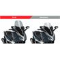 Puig Ζελατίνα V-Tech Line Touring Φιμέ για Honda Forza 125 (2015-2020) / 300 (2018-2020)