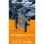 Interphone Βάση Κινητού Crab Με Ασύρματη Φόρτιση Και USB C