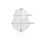 Ζελατίνα WRS Touring Διάφανη CF001T CF Moto 800 MT 22-23