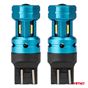Amio - Λάμπες LED CANBUS T20 7443 W21/5W 4SMD 1860 Λευκή 6000K  – 12/24V - 2 Τεμ. (04255/AM)