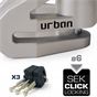 Urban Κλειδαριά Δισκοφρένου UR206T titanium (6 mm)