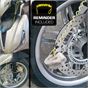 Urban Κλειδαριά Δισκοφρένου UR206T titanium (6 mm)