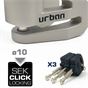 Κλειδαριά Δισκοφρένου Urban UR208T Τitanium (10 mm)