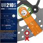 Κλειδαριά Δισκοφρένου Urban UR210S SRA Inox Steel (10 mm)