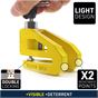Κλειδαριά Δισκοφρένου Urban UR210Y SRA Steel Yellow (10 mm)
