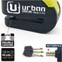 Urban Κλειδαριά Δισκοφρένου Με Συναγερμό UR10  (10mm)