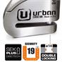 Urban Κλειδαριά Δισκοφρένου Με Συναγερμό UR14S  (14mm)