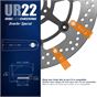 Urban Κλειδαριά Δισκοφρένου Με Συναγερμό UR22 6mm