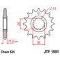 Front sprocket JT JTF1591.16 teeth YAMAHA FZ8 / TDM900