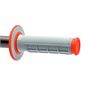 Χειρολαβές RENTHAL Dual Compound για χρήση MX/ENDURO πορτοκαλί-γκρί
