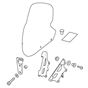 Honda genuine Windscreen High PCX 125/150