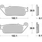 Τακάκια μοτοσυκλετών SBS 183CT FA142-FA226 MAXI SCOOTER 125-249CCM