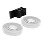 Lampa Wheel Stripe Reflective, adhesive trim for wheel rims - White (7mm x 6m)