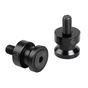 Lampa Bobbins for forked stands - 10x1,50 mm - Black