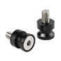 Lampa Bobbins for forked stands - 10x1,25 mm - Black/Silver