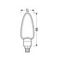 LAMPA Indicator ARROW 12V-21W