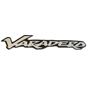 Αυτοκόλλητο Honda Varadero 35 Χ 5 CM Μαύρο - Χρώμιο