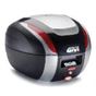 Βαλίτσα GIVI B33NMK Monokey μαύρη/ασημί 33 λιτ.