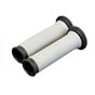 Grips RENTHAL Dual Compound for street/on-off use black-grey