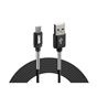 Καλώδιο USB Σε Micro-Usb Lampa 2 Μέτρα Μαύρο 38921
