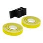 Ταινία Τροχών Lampa 7mm x 6M Κίτρινη Fluo