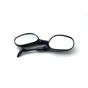 Mirrors set motorcycle & scooter MIR136Y 10mm. black