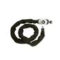 Μotorx motorcycle anti-theft chain lock with padlock, 140cm length, black