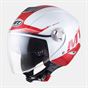 MT Helmets City Eleven White - Red