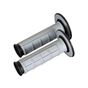 Grips RENTHAL Dual Compound for MX/ENDURO use black-grey