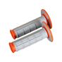 Χειρολαβές RENTHAL Dual Compound για χρήση MX/ENDURO πορτοκαλί-γκρί