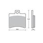 Τακάκια μοτοσυκλετών SBS 152HF SFA298 CITYBLADE125/150 RR,TREVIS125-RR