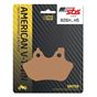 Motorcycle Brake pads SBS 826HS FA299/400 ΕΜΠΡ. HARLEY DAVIDSON
