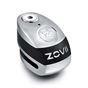 Κλειδαριά Δισκοφρένου Zovii ZD6 Με Συναγερμό Ασημί