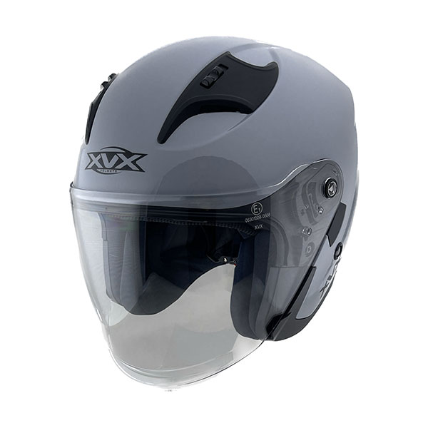 Jet Helmet XVX Razor-II RX-100 Nardo Grey