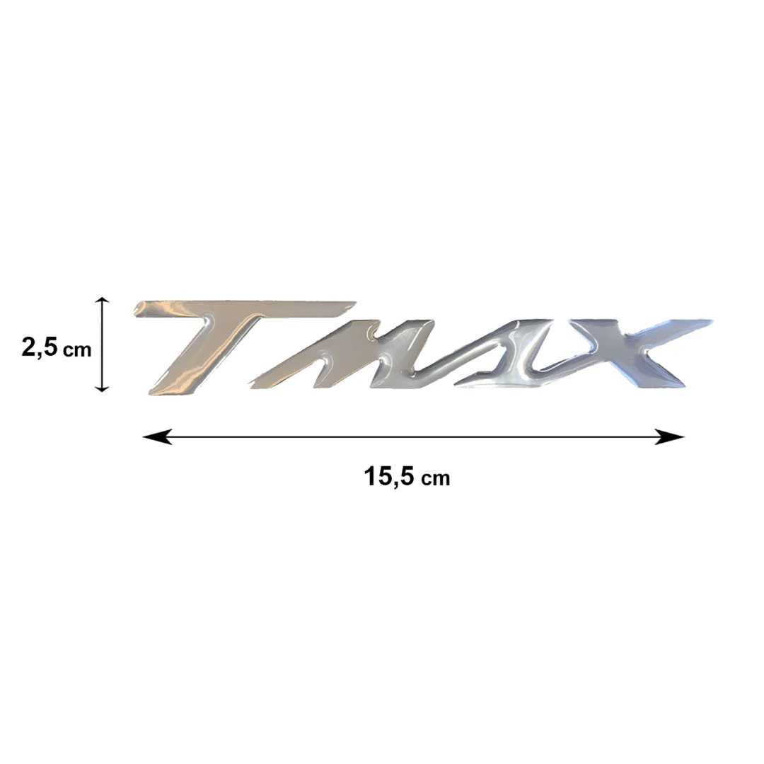 YAMAHA T-MAX Sticker 15,5 Χ 2,5 cm Silver