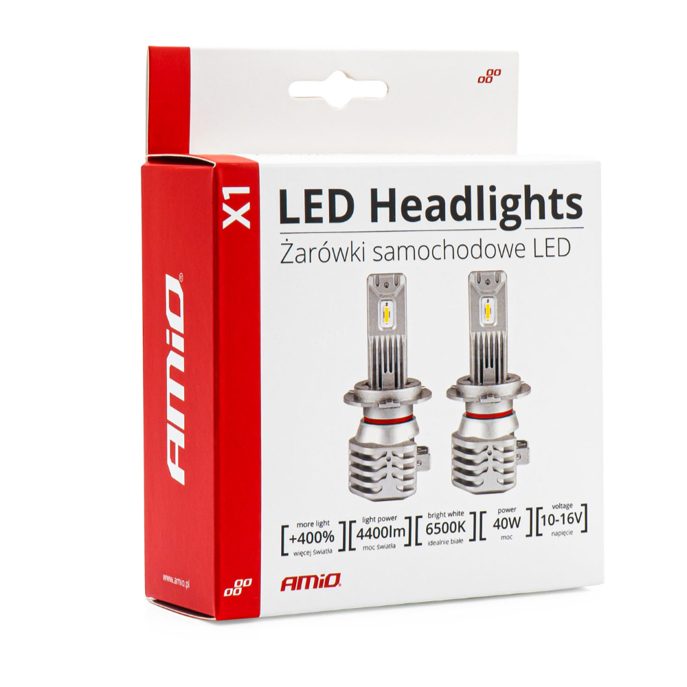 LED Headlights X1 Series X1 Series H1 AMiO-02963
